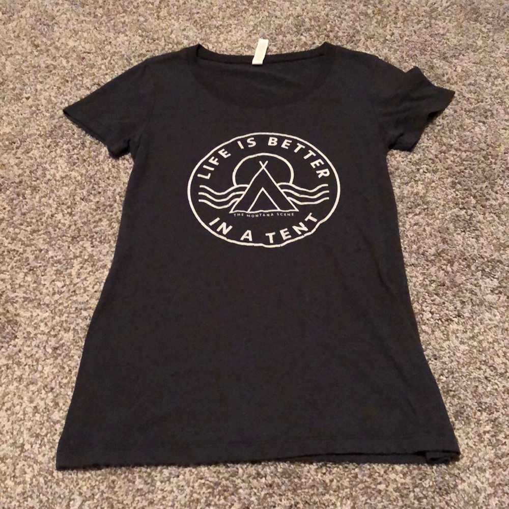 Life is better in a tent.